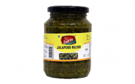 Vishaal Entree Jalapeno Relish   Glass Jar  370 millilitre